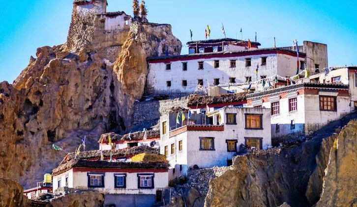 Dhankar Monastery, Lahaul and Spiti, Himachal Pradesh - Vushii.com